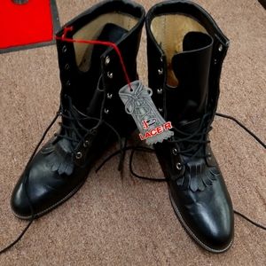 Authentic Vintage 90s Justin Boots Lace ups